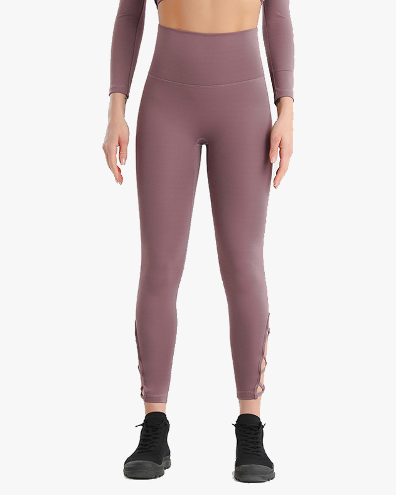 Ankle Cutout Workout Tights