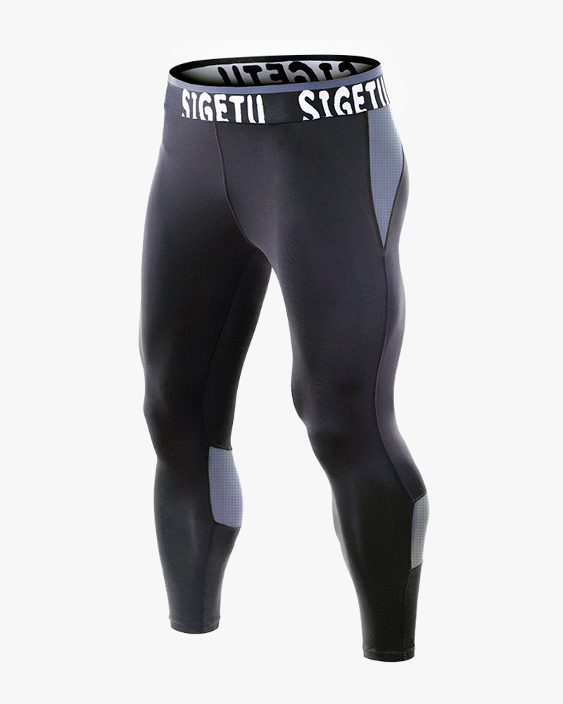 Custom Latest Leggings For Men Workout Leggings Fitness Running Wear Tight Pants