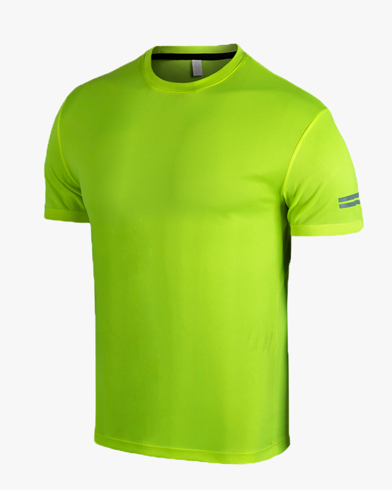 Men's breathable short-sleeved running suit