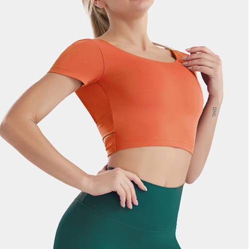 Yoga t shirt custom women