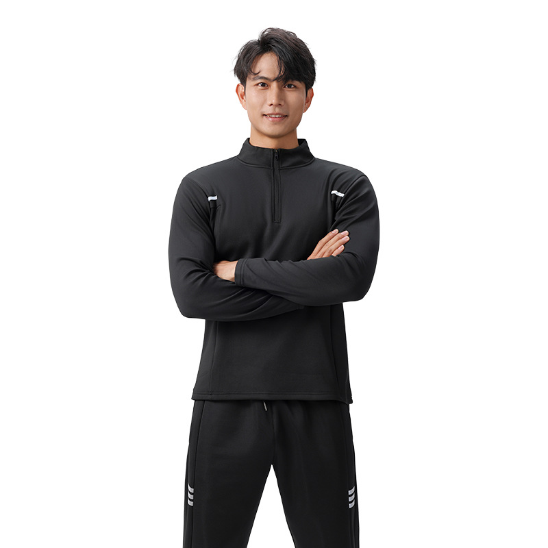 Dri-fit long sleeve half zip
