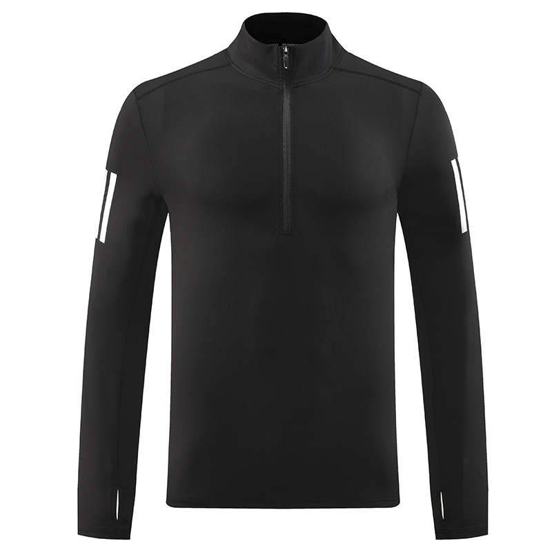 Running half zip top mens