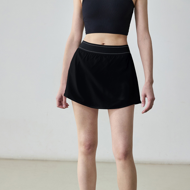 Women's Summer Two-in-One Tennis Skirt for Running & Fitness