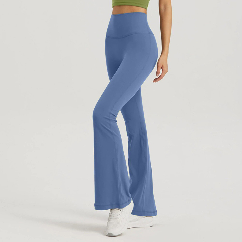 Women's  Seamless Yoga Pants | Slimming Free-Size Flared Leg Fitness Bottoms