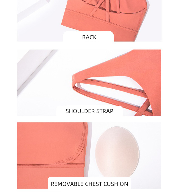Low-impact workout bras