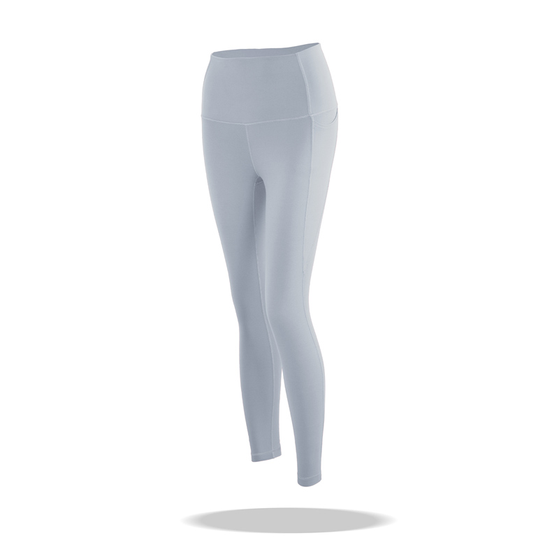 Custom Women's Outdoor Sports Leggings with Side Pockets & Peach Booty Lifting
