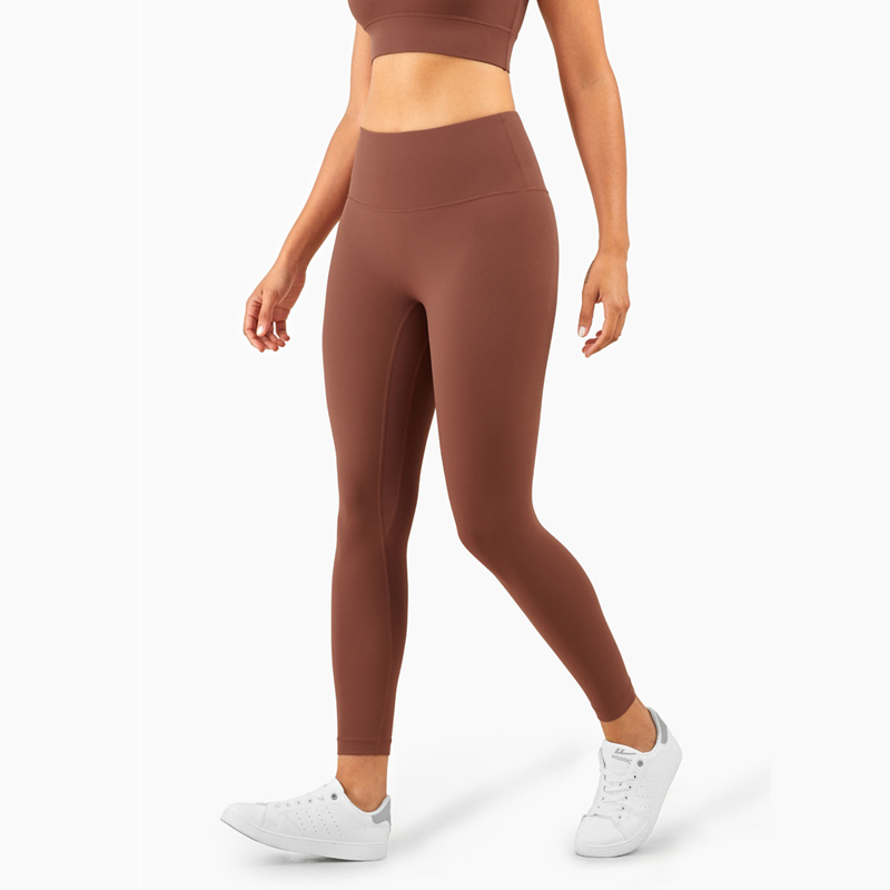 Seamless No Front Seam Anti-Roll Yoga Leggings | High-Waisted Workout Leggings for ladies