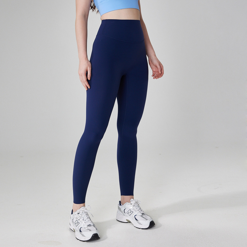 One-Size High-Waisted Yoga Leggings with Trim-to-Fit Customization‌