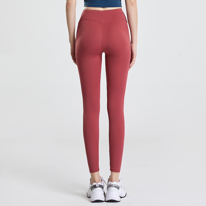 Women's cross printed yoga Barbie pants
