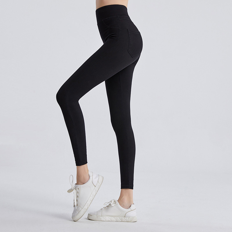 Custom--High-Waisted-Yoga-Jeans-Leggings-For-Laides