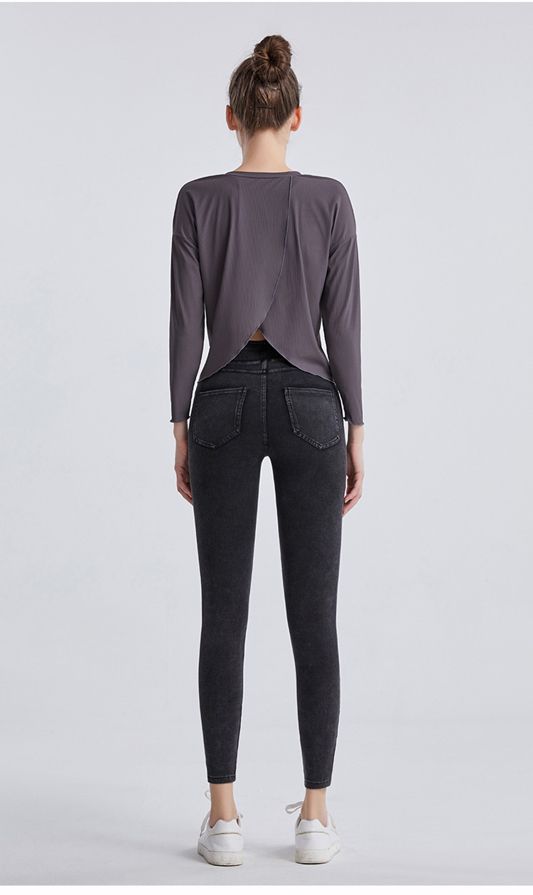 Moisture-Wicking Yoga Jeans Bulk Order Moisture-Wicking Yoga Jeans Bulk Order