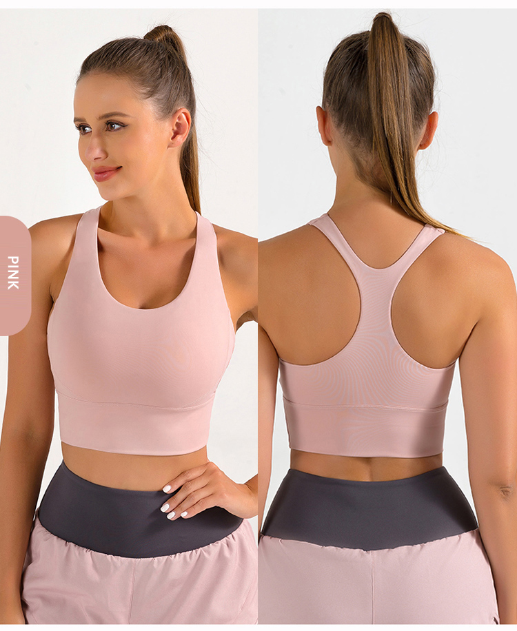 Pink yoga sports bra Pink yoga sports bra
